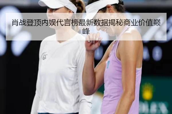 肖战登顶内娱代言榜最新数据揭秘商业价值巅峰